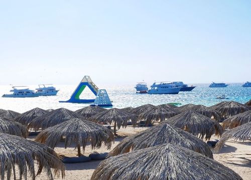 Schnorchelausflug zur Paradise Insel von Makadi Bay aus